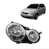 Farol Polo A Cromado 2002 2003 2004 2005 2006 Direito