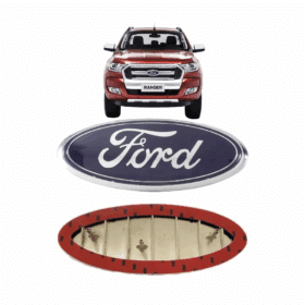 Emblema Mala Ranger Cromado Traseiro 2012 2013 2014 2015