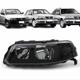 Farol Gol G3 Duplo Mascara Negra Esquerdo