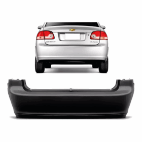 Para-Choque Traseiro Corsa Classic Liso Dts 2010 2011 2012