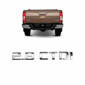 Emblema 2.8 Ctdi S10 Cima Cromado 2016 2017 2018 2019 2020