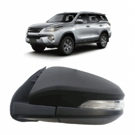 Retrovisor Hilux Sw4 Com Pisca Retratil Pret Esquerdo