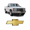 Emblema Grade Silverado Dianteiro Cromado
