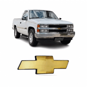 Emblema Grade Silverado Dianteiro Cromado
