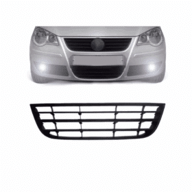 Moldura Para-Choque Central Polo 2006 2007 2008 2009 2010