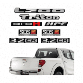 Emblemas L-200 Triton Hpe Sds Di-Dh 3.2 Cr Kit
