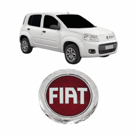 Emblema Grade Palio Uno Vermelho 2005 2006 2007 2008 2009