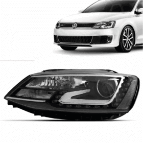 Farol Jetta Com Led 2015 Esquerdo