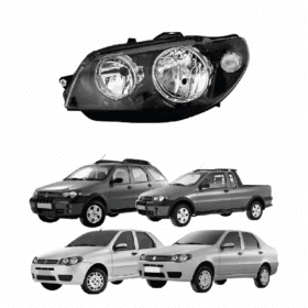 Farol Palio Sapao Todo Preto 2020 Esquerdo