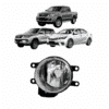 Farol Auxiliar Hilux Sw4Corolla Orgus 2016 Esquerdo