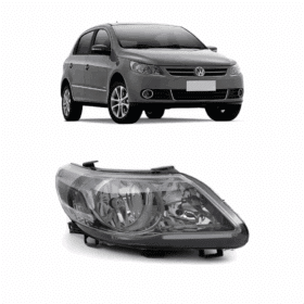 Farol Gol G4 Cromado 2006 2007 2008 2009 2010 Esquerdo