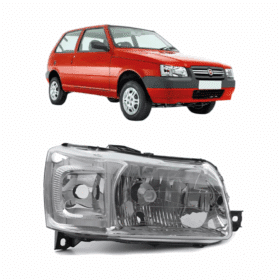 Farol Gol G6 Mascara Negra Duplo 2013 Esquerdo