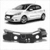Suporte Para-Choque Dianteiro Peugeot 208 Esquerdo