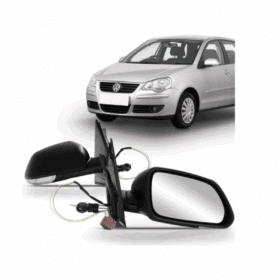 Retrovisor Polo Com Contato E Pisca 2020 Direito