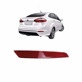 Refletor New Fiesta Sedan 2013 2014 2015 2016 2017 Direito