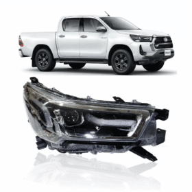 Farol Hilux Com Led 2020 2021 Direito