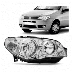 Farol Palio Sapao Todo Cromado 2004 Direito