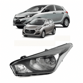 Farol Hb20 Mascara Negra 2013 2014 2015 2016 2017 Esquerdo