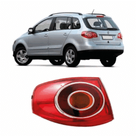 Lanterna Spacefox Carcaca Vermelha 2020 Esquerdo