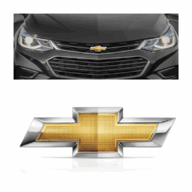 Emblema Grade Cruze Dianteiro Cromado