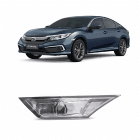 Refletor Civic Pisca Para-Choque A 202 2017 Esquerdo