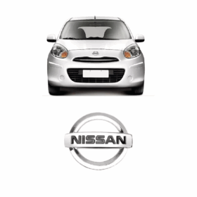 Emblema Grade Nissan March Dianteiro Cromado