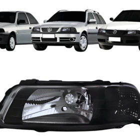 Farol Gol Parati Saveiro G3 Mascara Negra 2019 Esquerdo