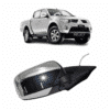 Retrovisor Triton Cromado 2005 2006 2007 2008 Esquerdo