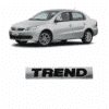Emblema Trend G5 Cromado Dianteiro