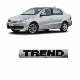 Emblema Trend G5 Cromado Dianteiro