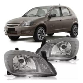 Farol Mascara Negra Golf 1999 2000 2001 2002 Direito