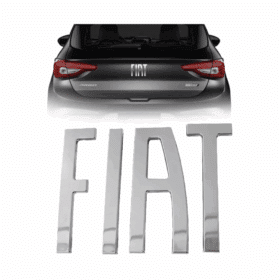 Emblema Fiat Malrgo Cromado 2017 2018 2019 2020
