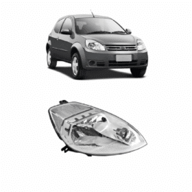 Farol Cromado 2008 2009 2010 2011 2012 2013 2014 Direito