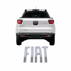 Emblema Fiat Mala Toro Cromado