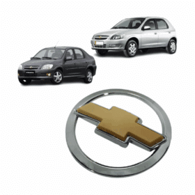 Emblema Mala Celta Prism Dourado 2007 2008 2009 2010 2011