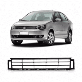 Moldura Para-Choque Central Polo Com Friso Cromado 2020