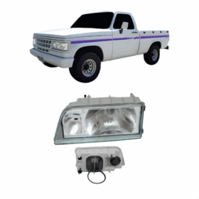 Farol D-20 Com Auxiliar 1993 1994 1995 1996 1997 Esquerdo