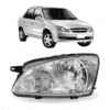 Farol Corsa Classic Te Cromado 2012 2011 Esquerdo