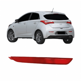 Refletor Hb20 Hatch Traseiro 2012 2013 2014 2015 Esquerdo
