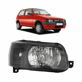 Farol Uno Mascara Negra 2004 2005 2006 2007 2008 Direito