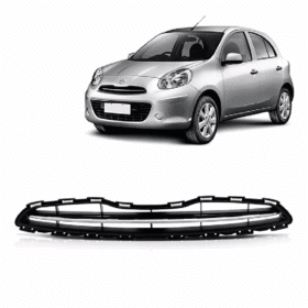 Grade March Preta Com Friso Cromado 2011 2012 2013 2014