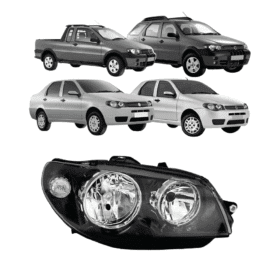 Farol Palio Sapao A Preto Ccanh Crom Arteb 2004 Direito