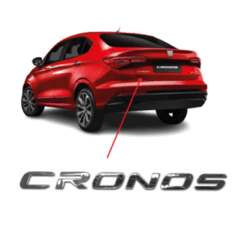 Emblema Porta Mala Cronos Cromado 2018