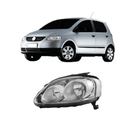 Farol Fox A Duplo Crom Magneti 2008 2009 2010 Esquerdo