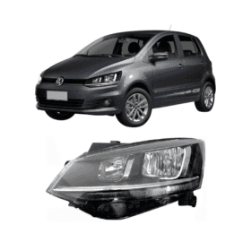 Farol Fox Duplo Masc Negra Arteb 2015 Esquerdo