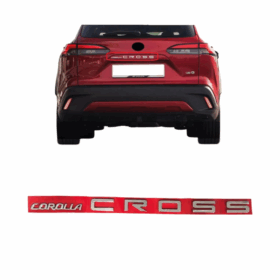 Emblema Porta Mala Corolla Cross Cromado 2022