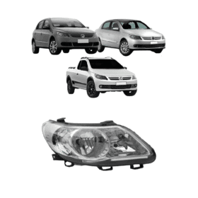 Farol Gol G5 Crom Cmalha Duplo Arteb 2020 Direito