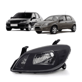 Farol Celta Prisma Masc Negra Arteb 2020 Esquerdo