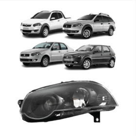 Farol Paliosiena Cvolta Todo Preto Arteb 2008 Esquerdo