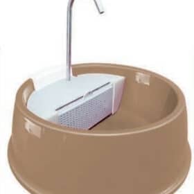 Fonte Bebedouro Gatos Cães Automático Joy Furacão Pet Bivolt Marrom 1 Un Bering